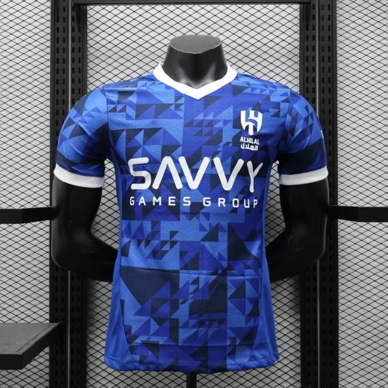 Nike Savvy Games Group Jersey Geometric Blue