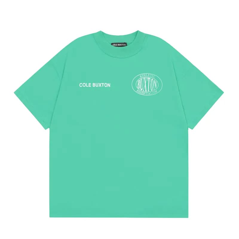 Corteiz CB Logo Sweater White CB Logo — C102 green