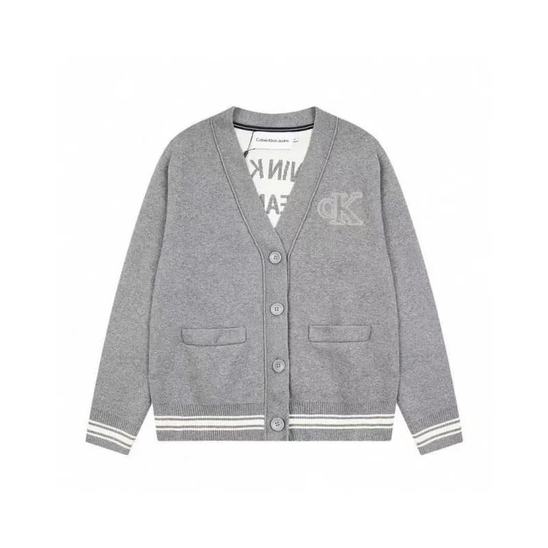 Calvin Klein V-Neck Cardigan CK Logo Embroidered