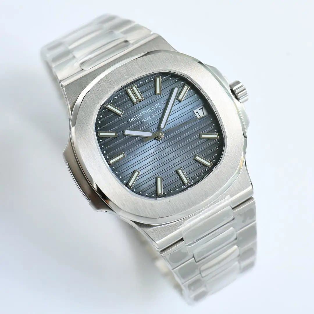 Patek Philippe Nautilus Steel with Blue Dial