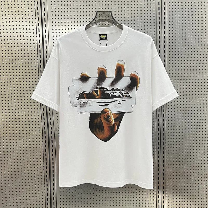 Supreme Razor Blade Tee Hand Graphic