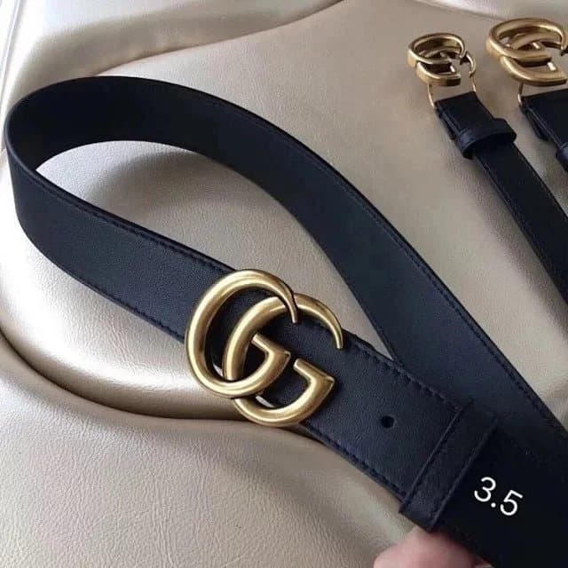 Gucci Horsebit 1955 Belt Gold Double G Buckle