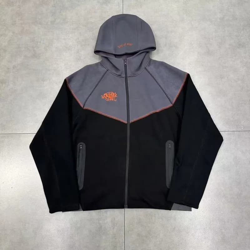 Palace Hooded Zip-Up Jacket Tri-Color Panel