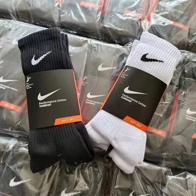 Nike Performance Cotton Cushioned Socks Soft Dry