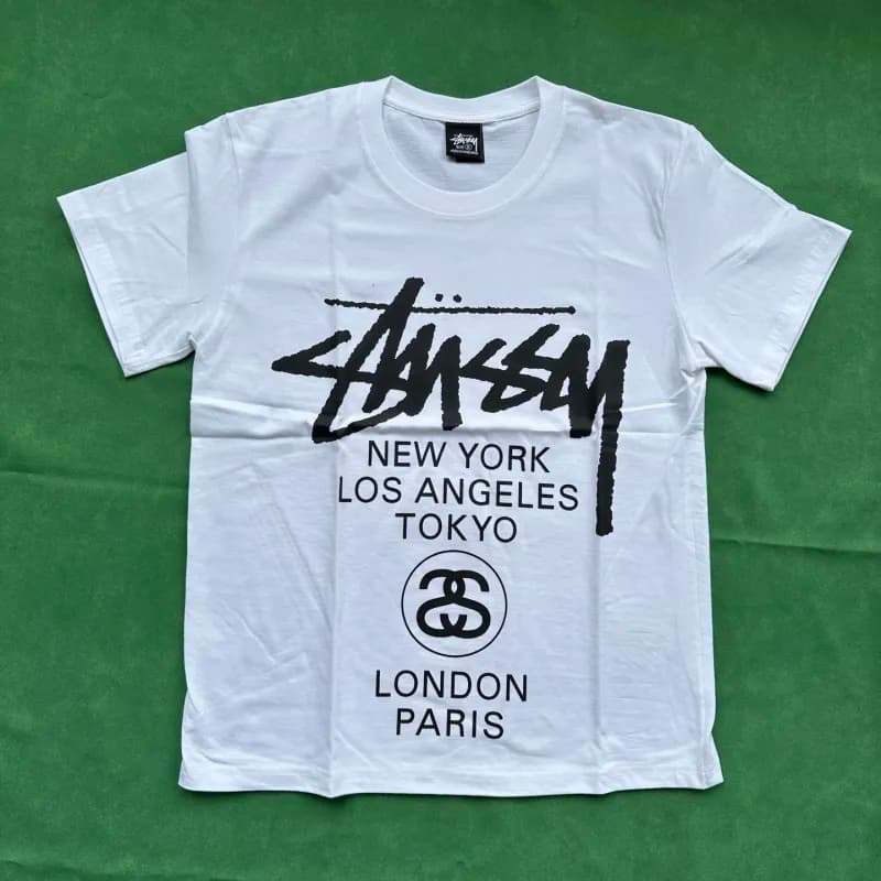 Stüssy Graphic Tee World Cities
