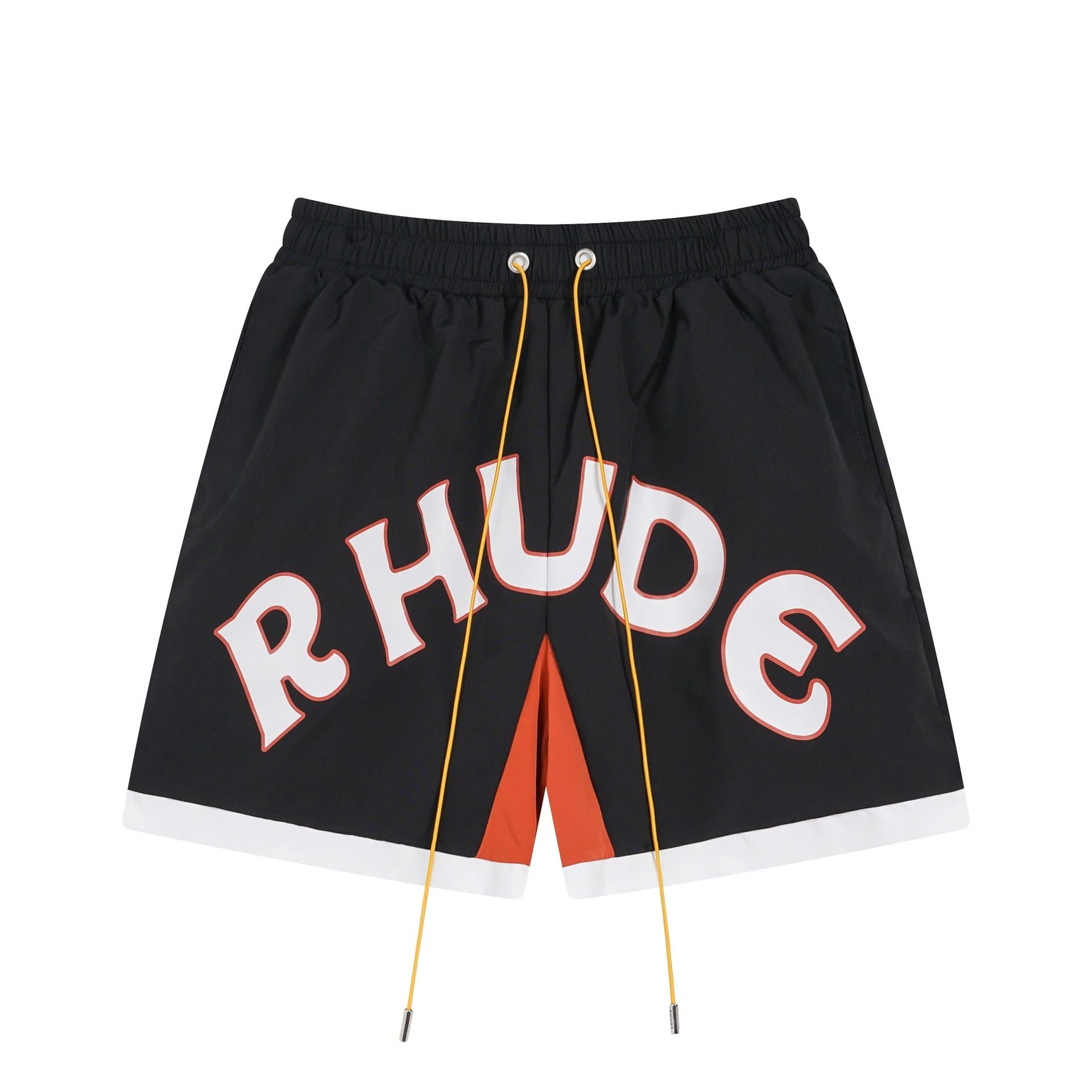 Rhude Logo Shorts Arch Logo — 8149 黑色