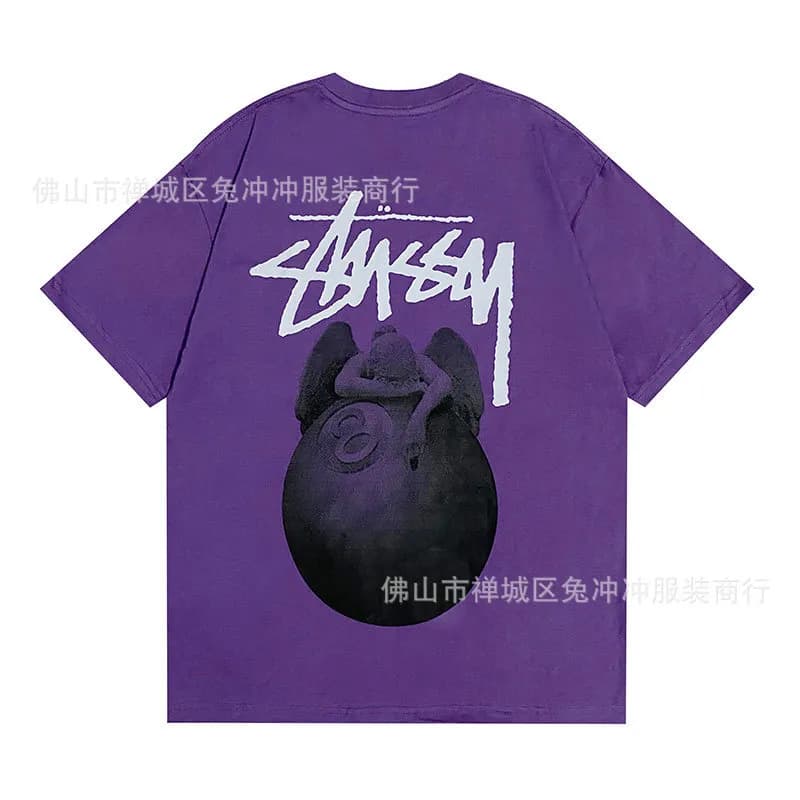 Stüssy Graphic Tee Angel Ball Print