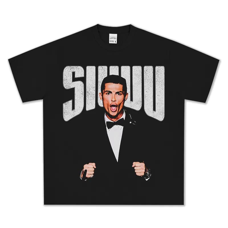 Travis Scott SIUUU Tee Cristiano Ronaldo Graphic