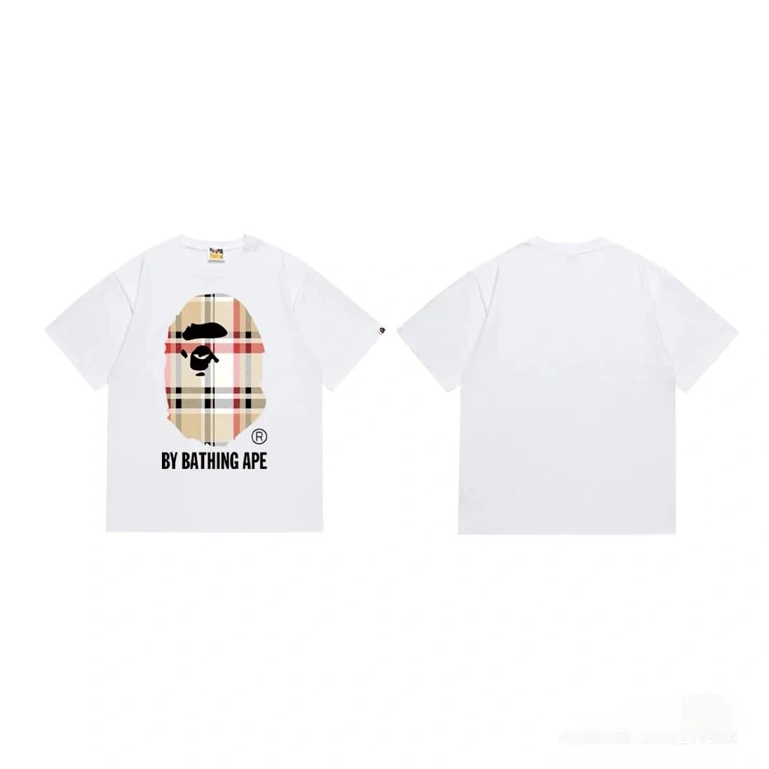 BAPE Ape Head Tee Hot Wheels Collab — 001028白色