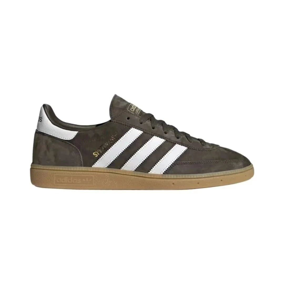 Adidas Spezial Navy White — Shadow Olive Gum