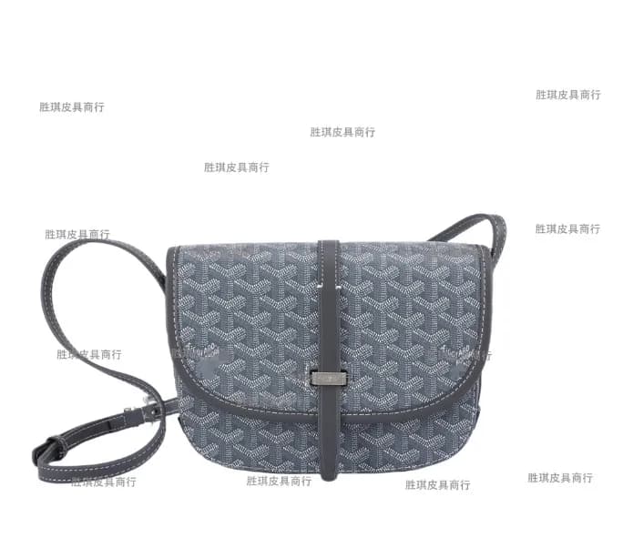 Goyard Saint Louis Bag Monogram Canvas — 灰色