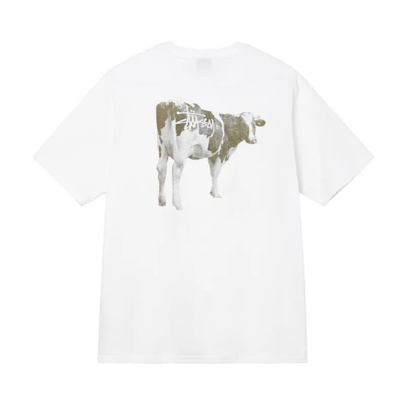 Stüssy Cow Tee Cow Print