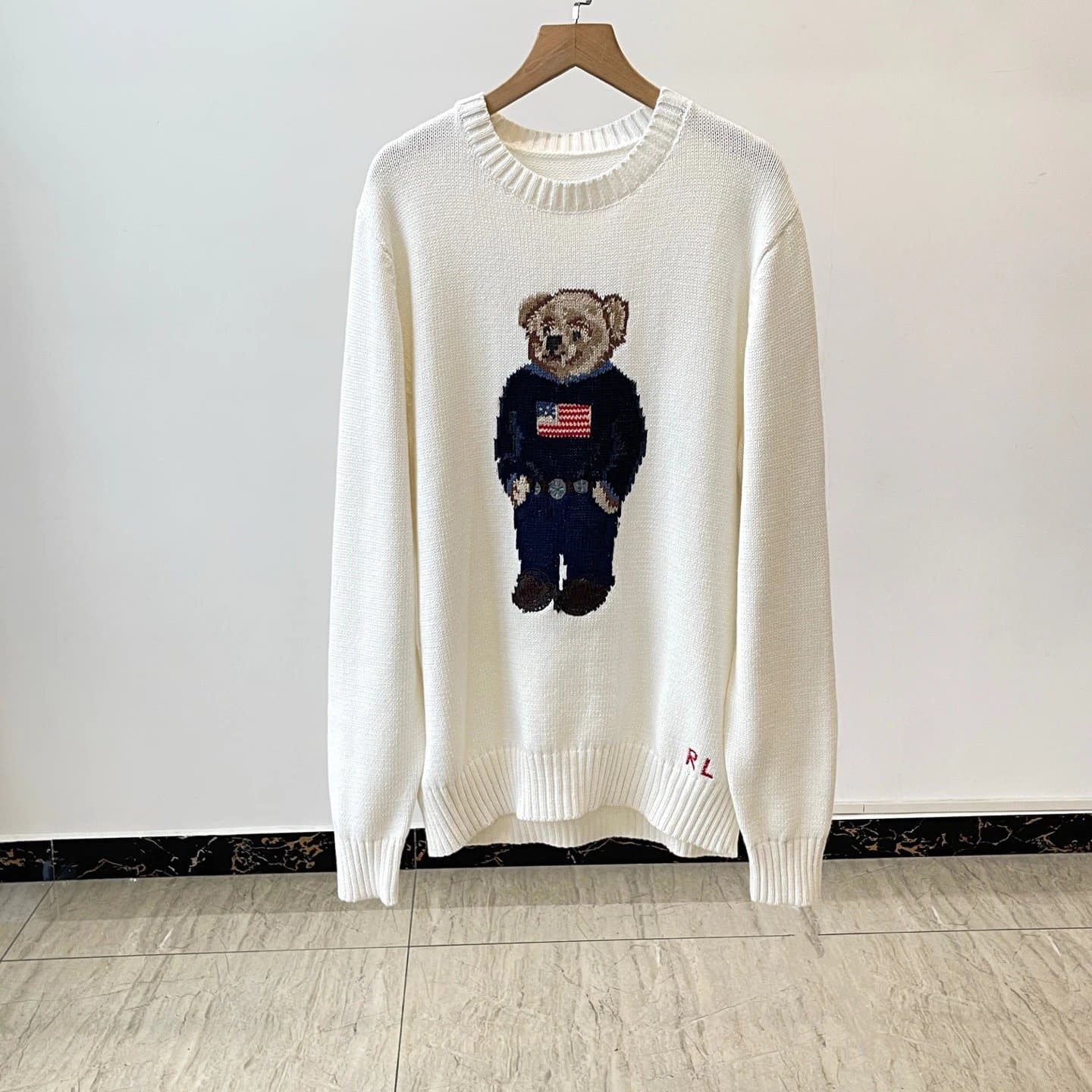 Polo Ralph Lauren Polo Bear Sweater American Flag Bear