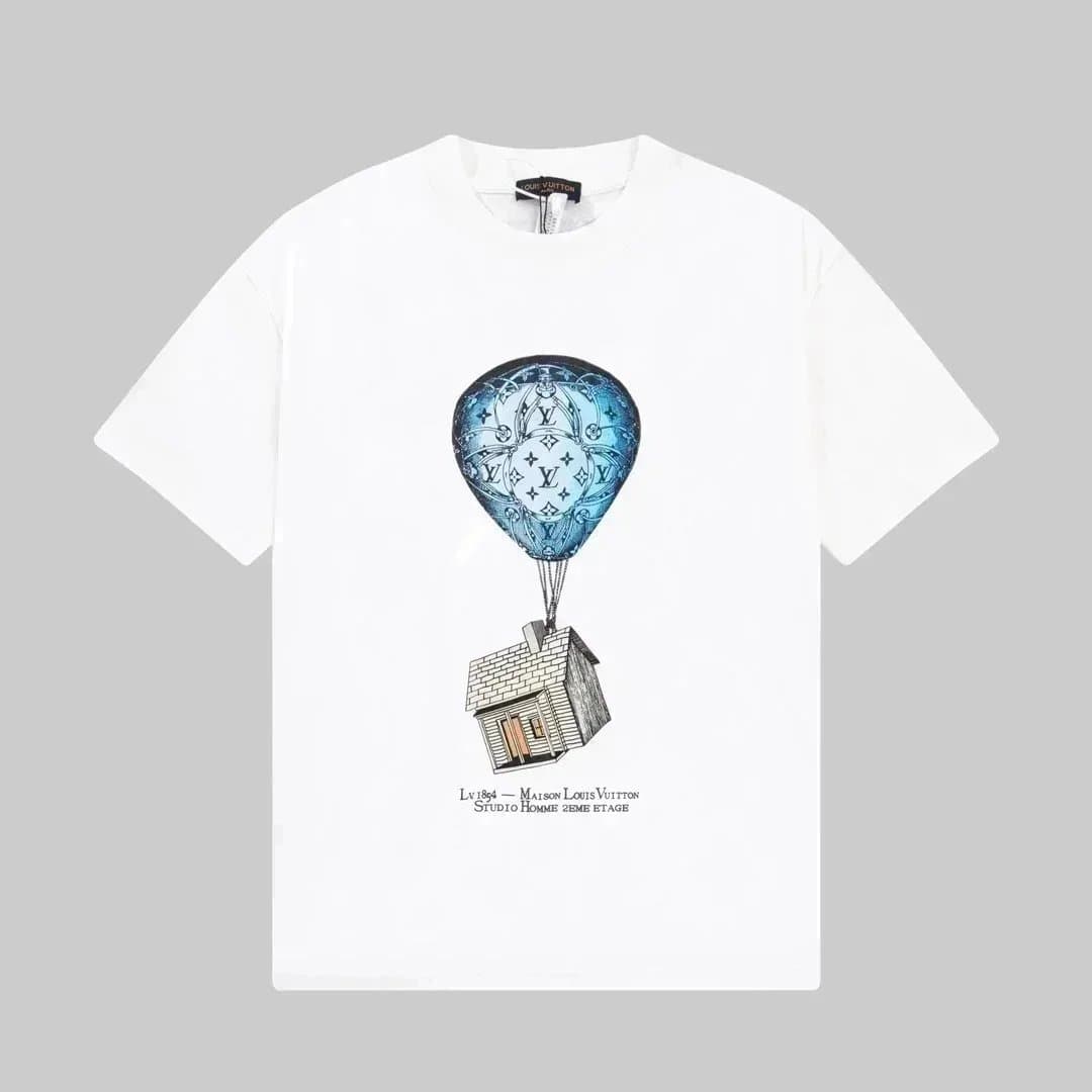 Louis Vuitton T-Shirt Script Logo — 010101128
