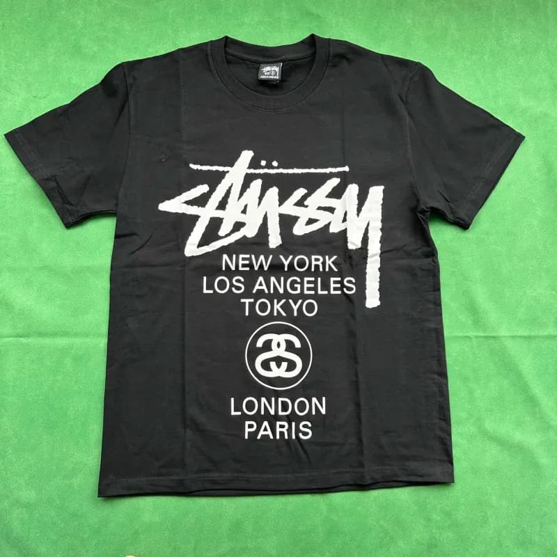 Stüssy Graphic Tee World Cities