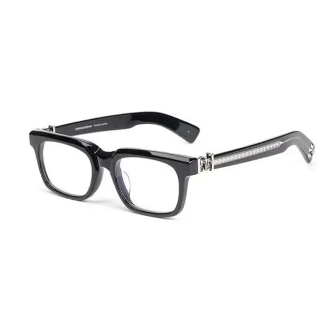 Chrome Hearts Eyeglasses Crystal-Embellished Temples