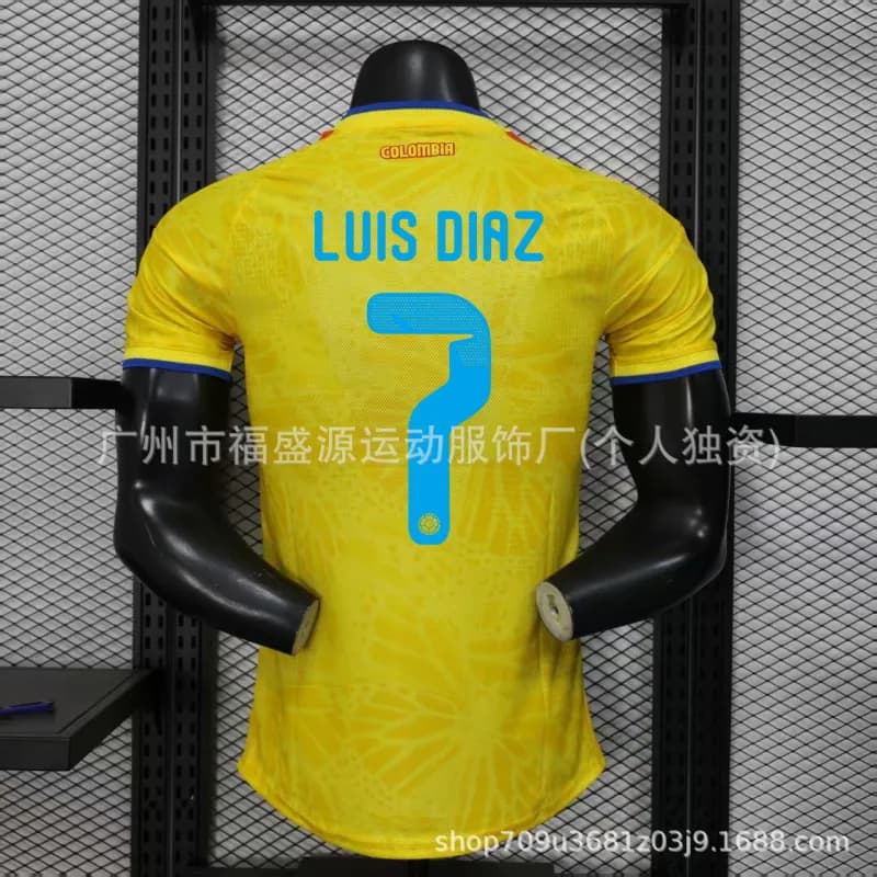 Nike Spain Home Jersey Lamine Yamal #19 — 2026GLBY主场7号