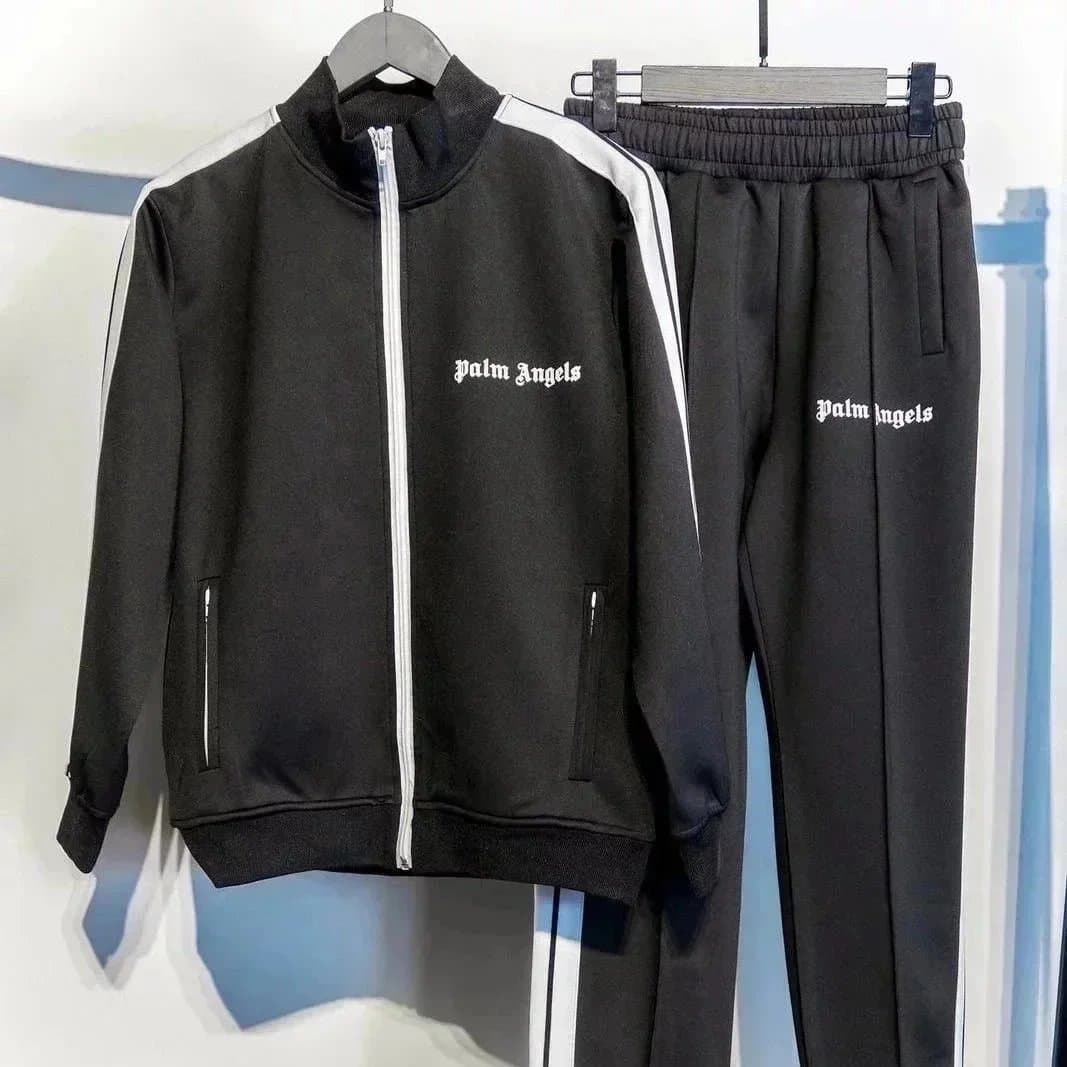 Palm Angels Track Suit White Stripe