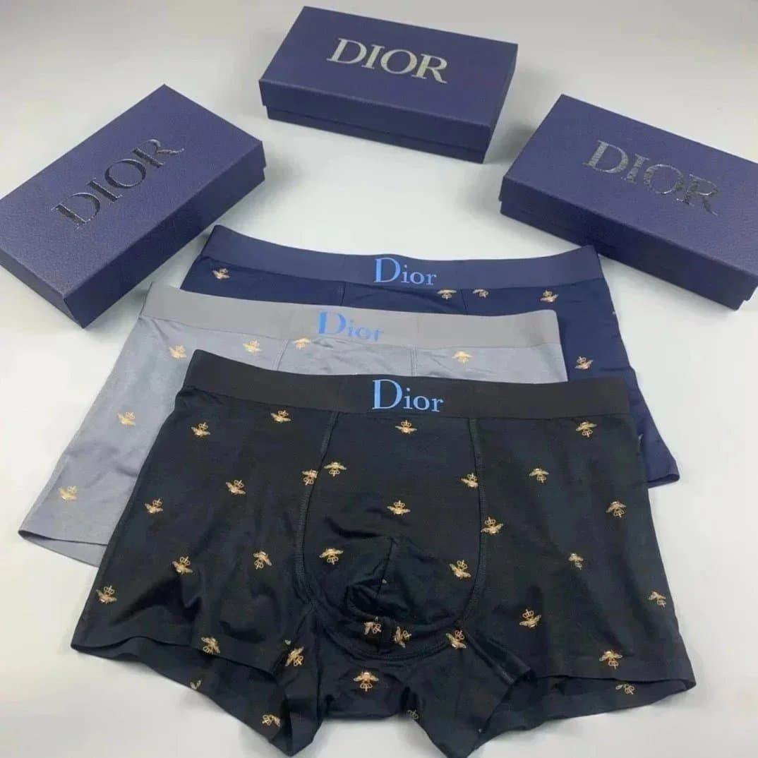 Dior Boxer Briefs Bee Print