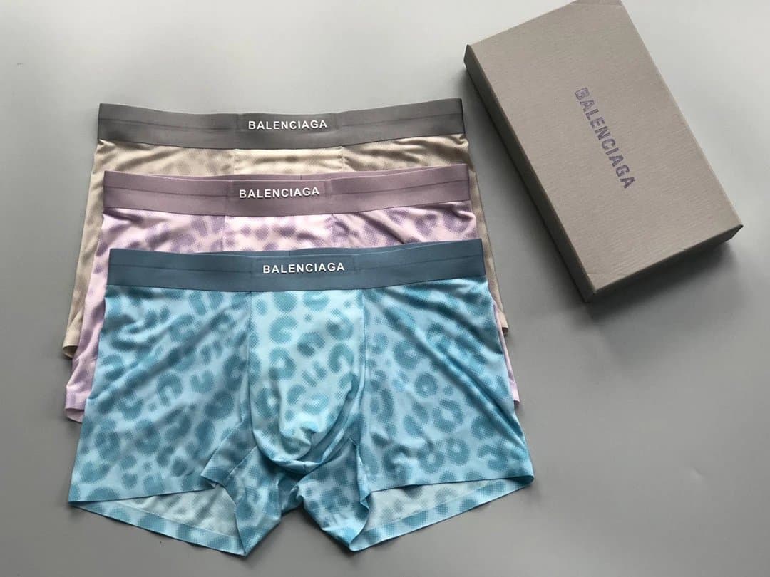 Balenciaga Boxer Briefs Leopard Print