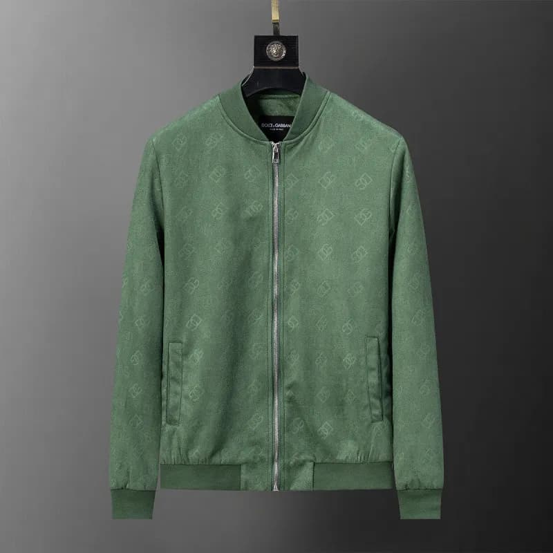 Dolce & Gabbana Bomber Jacket Monogram Print