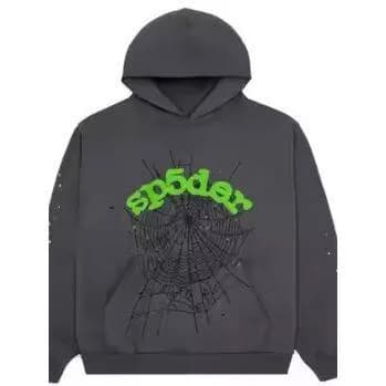 Sp5der Hoodie Spider Web Graphic