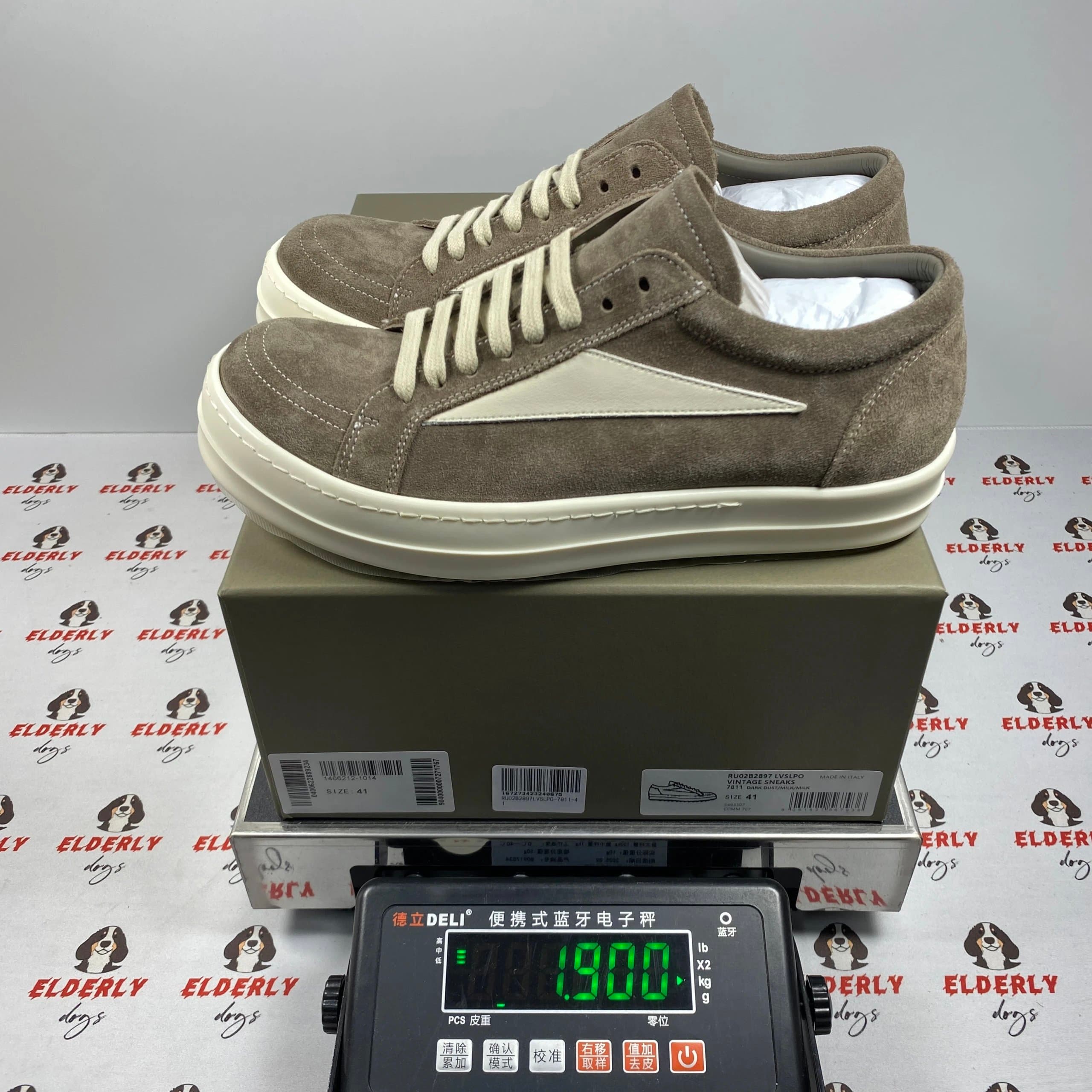 Dolce & Gabbana Vintage Sneakers Dark Dust/Milk Milk