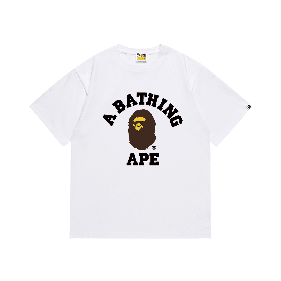 BAPE A Bathing Ape Tee College Logo