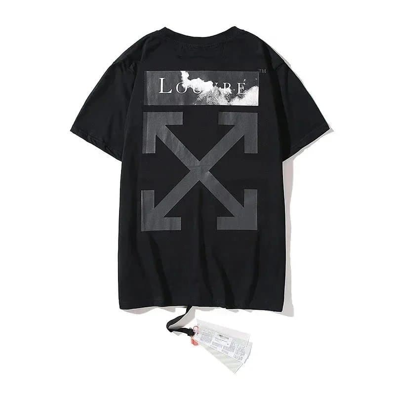 Off-White Graphic Tee Diagonal Stripe — 14