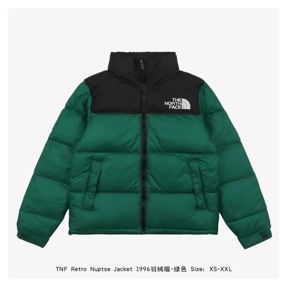 The North Face Cropped Puffer Jacket Reflective Logo — 36