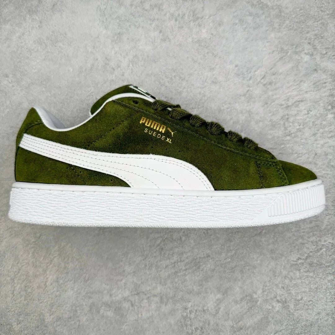 Puma Suede XL Mint Ice — TG纯原 · 彪马 XL 绿白 395205-13