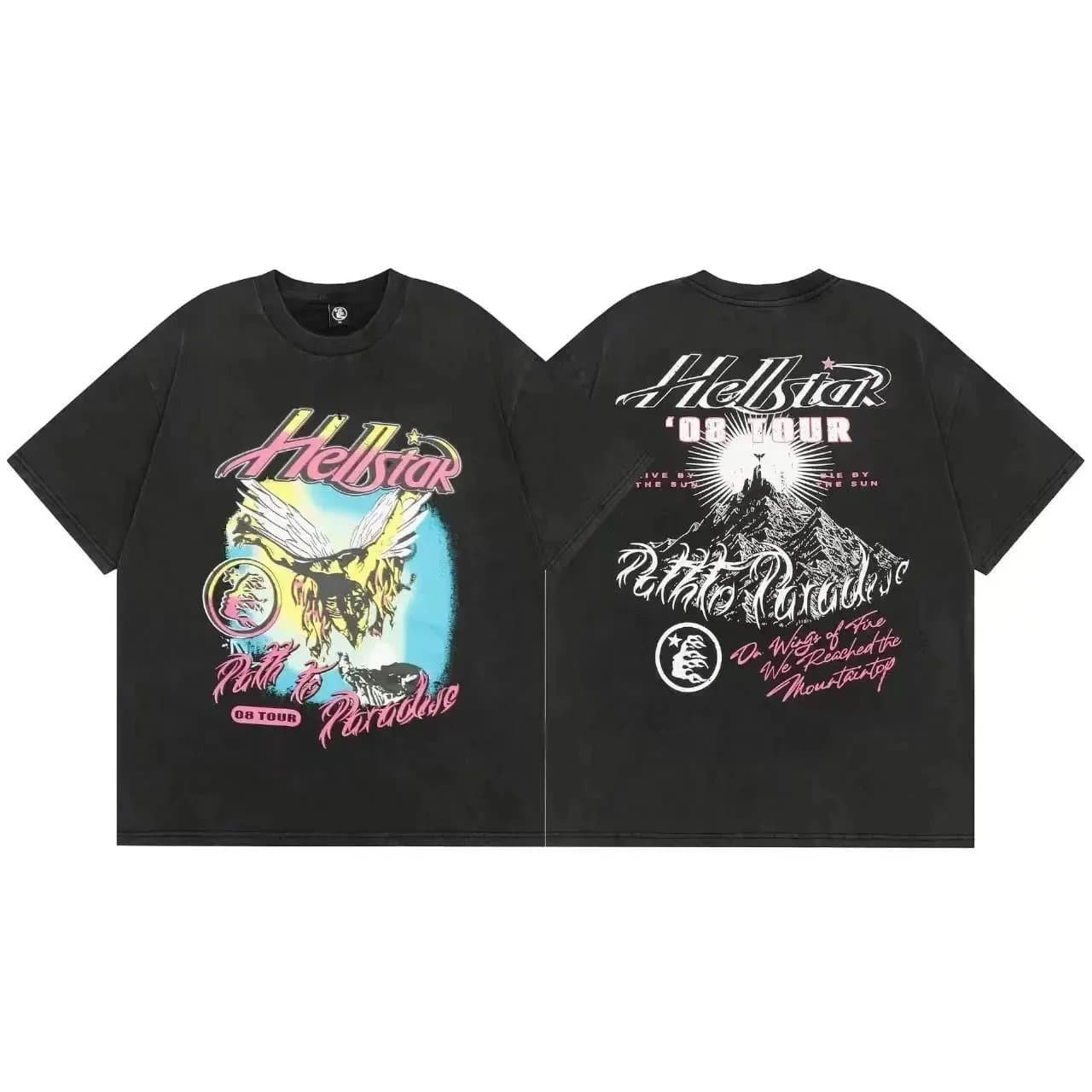 Hellstar Graphic Tee Breaking News Print — 22