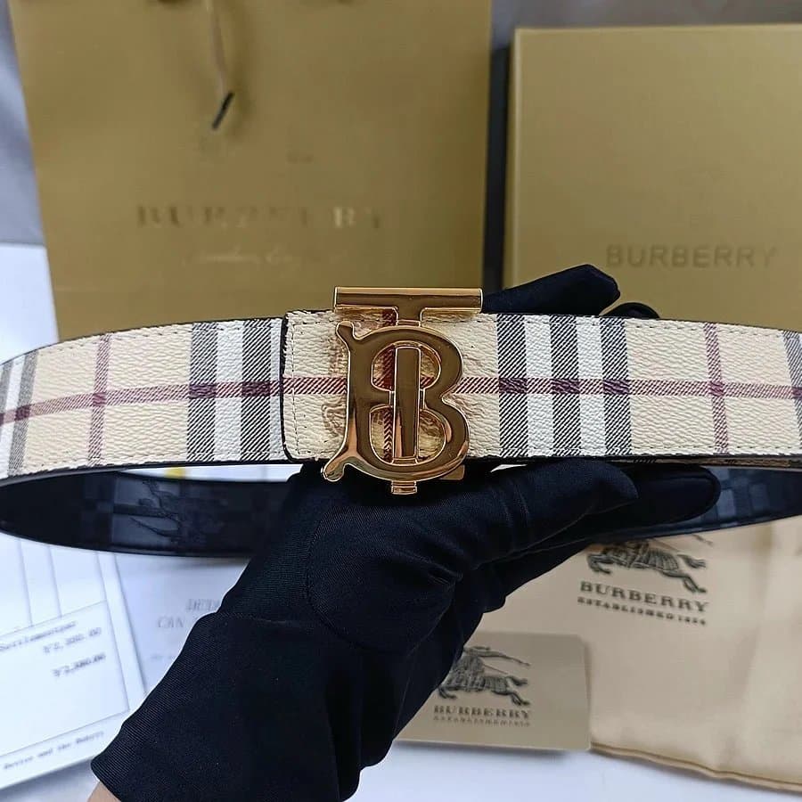 Louis Vuitton LV Belt Monogram Empreinte — 巴宝莉