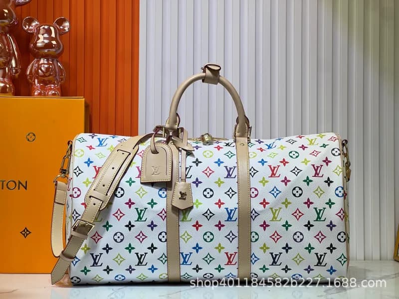 Louis Vuitton Keepall 50 Multicolor Monogram