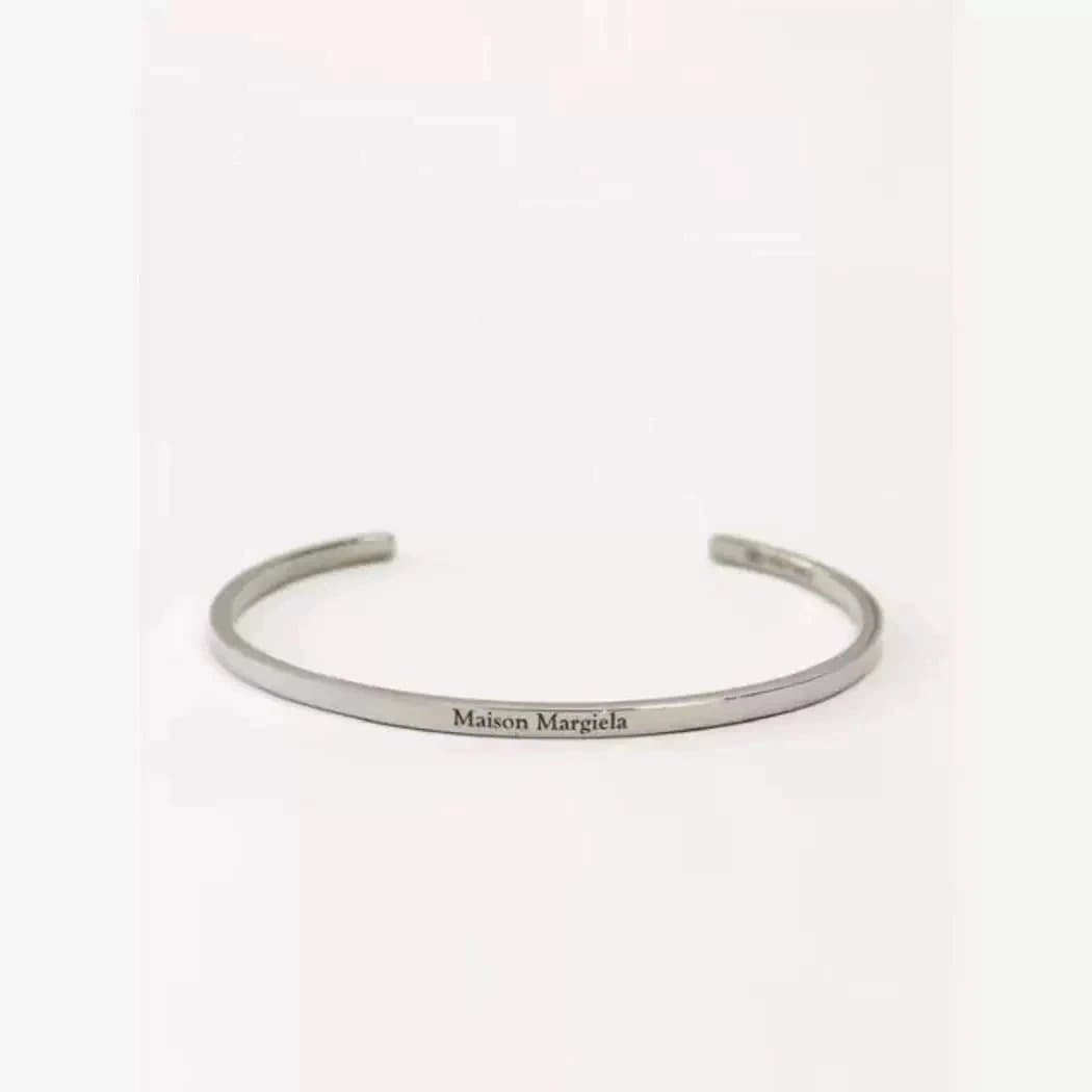 Maison Margiela Cuff Bracelet Engraved Logo
