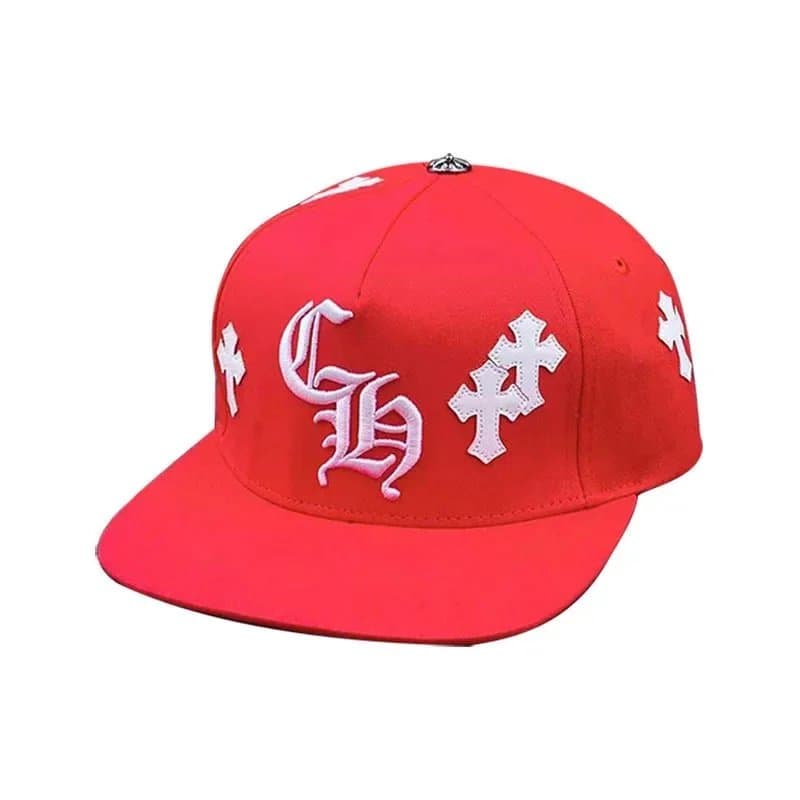 Chrome Hearts Snapback Cap Cross Logo Embroidery