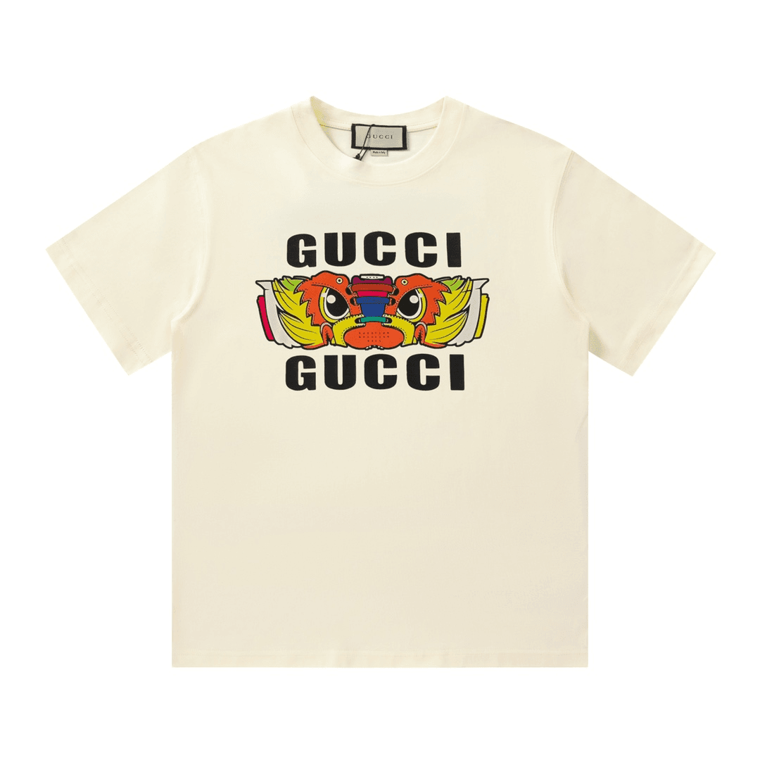 Gucci Logo T-Shirt Rainbow Lightning — 20