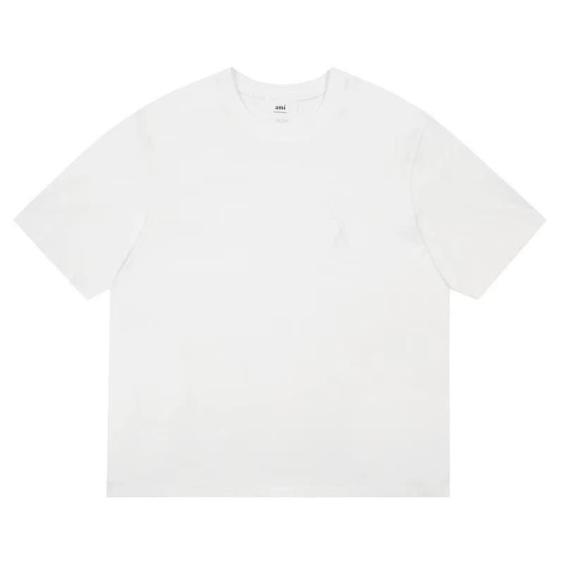 AMI Paris T-Shirt Embroidered Logo