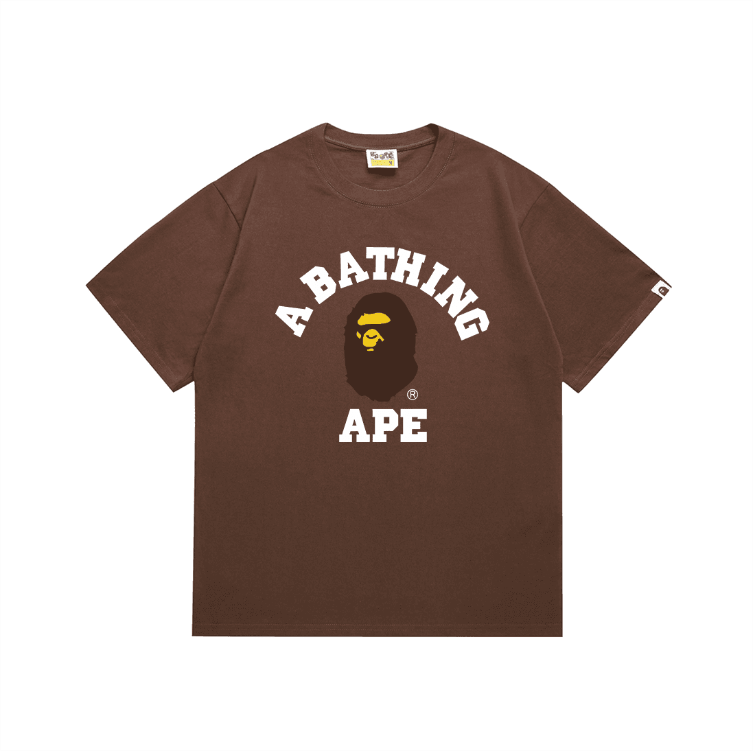 BAPE A Bathing Ape Tee College Logo — S6