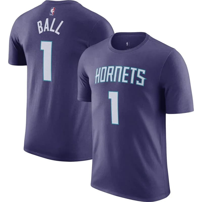 NBA Hornets Player T-Shirt LaMelo Ball #1