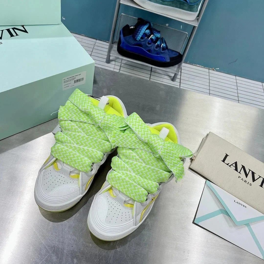 Lanvin Sneaker Neon Lace