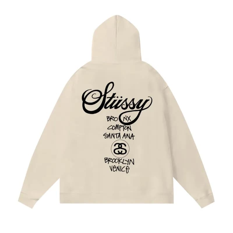 Carhartt Hooded Sweatshirt Embroidered Logo — 106 apricot