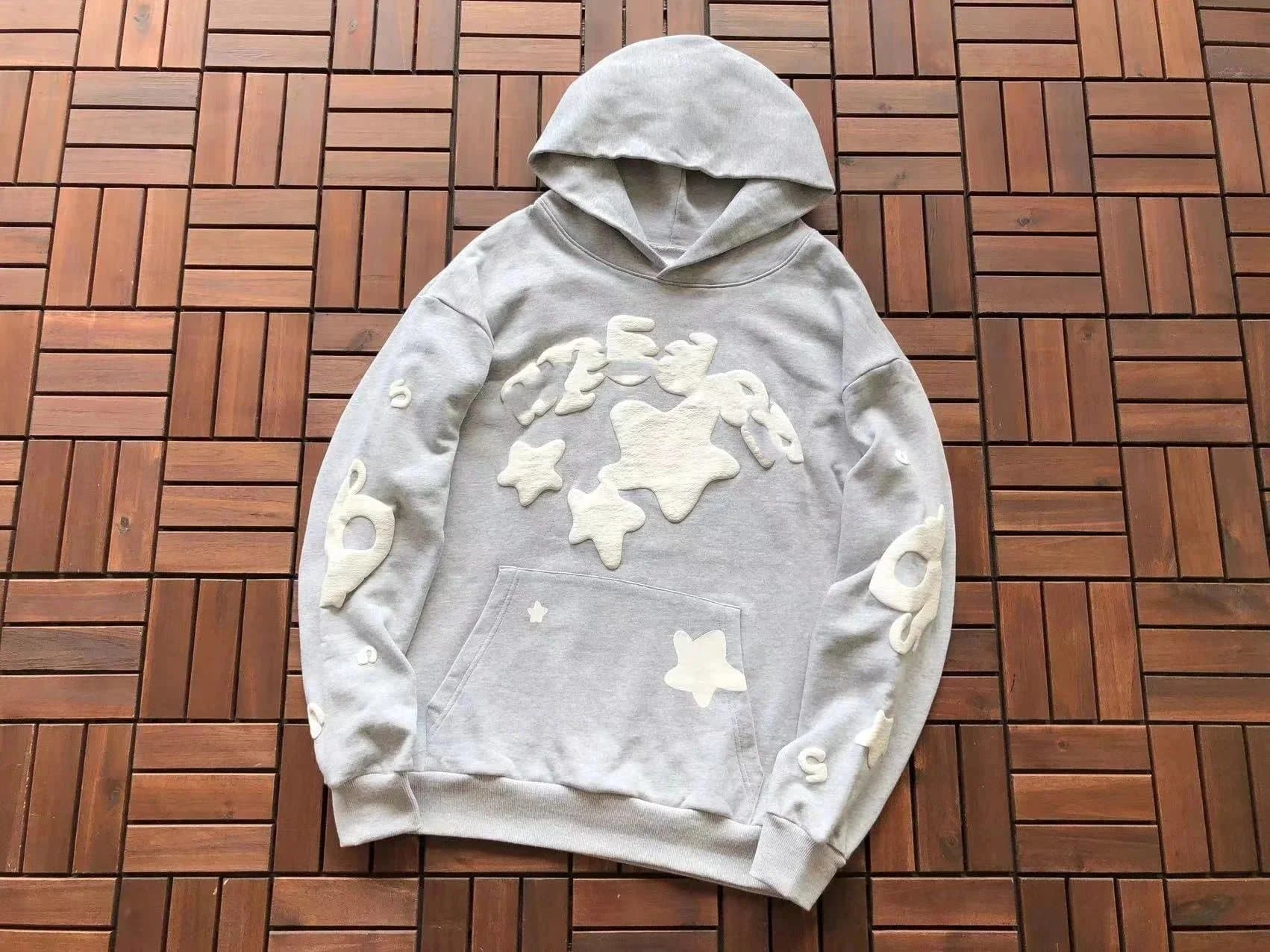 Broken Planet Hoodie Star Embroidery