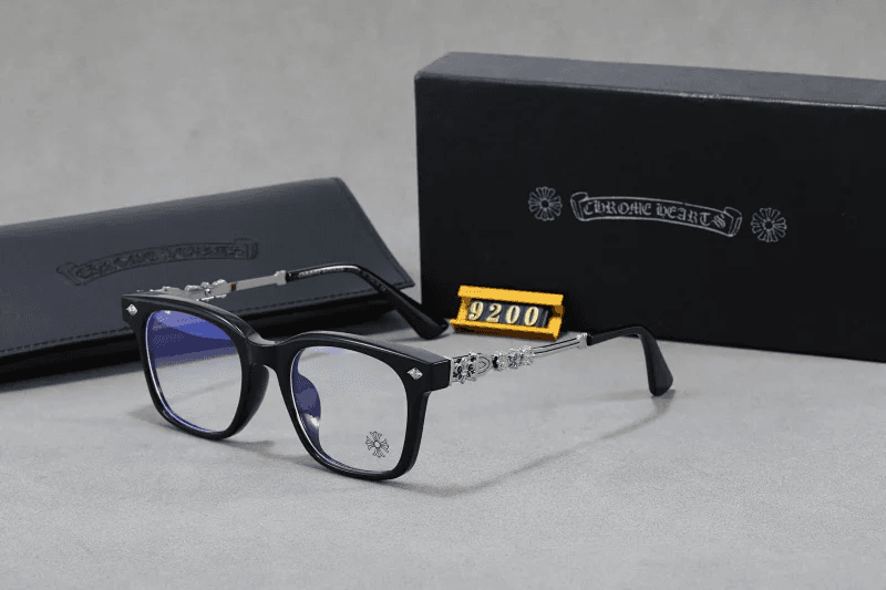 Chrome Hearts Optical Glasses Cross Logo — c6