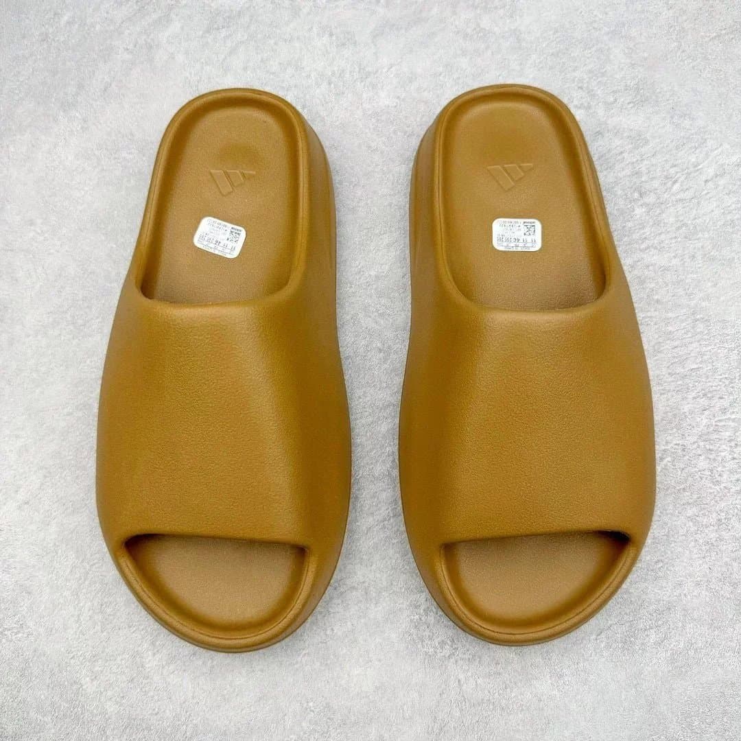 Yeezy Slide Bone — LW B品拖鞋 军褐色/雾面【GW1931】