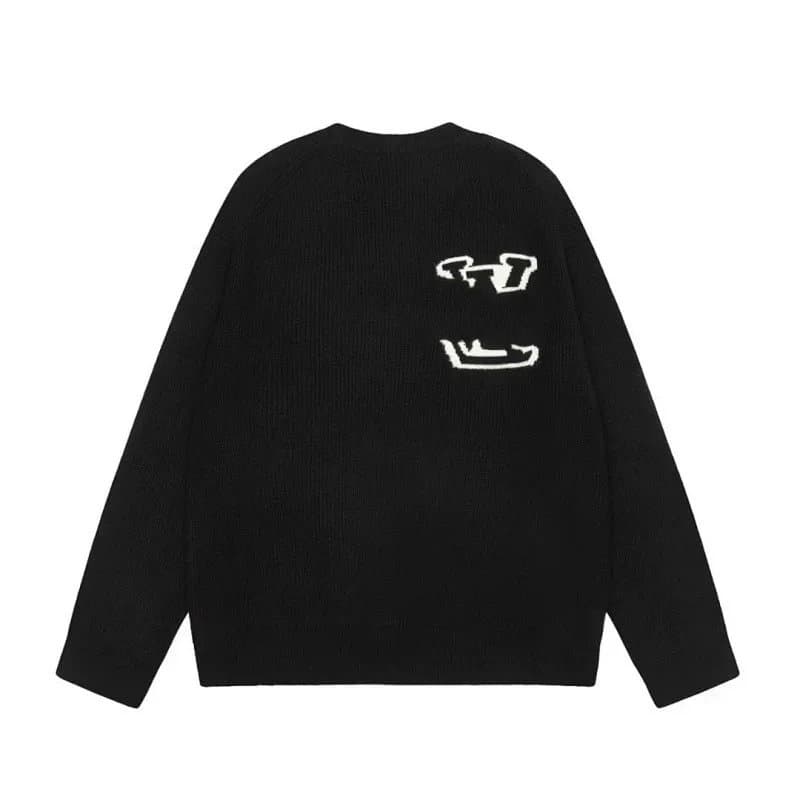 Versace Knit Sweater Medusa Logo