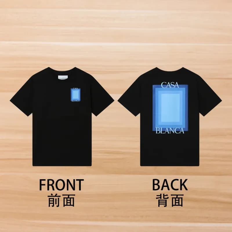 Graphic T-Shirt Casa Blanca Blue Frame