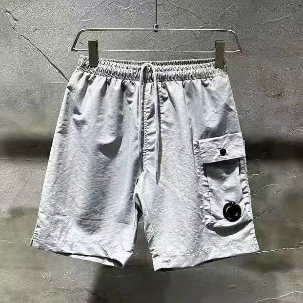 C.P. Company Goggle Shorts Washed Grey