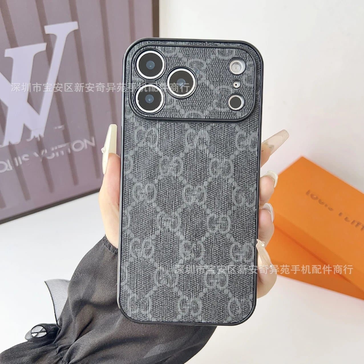 Gucci Phone Case GG Monogram Canvas