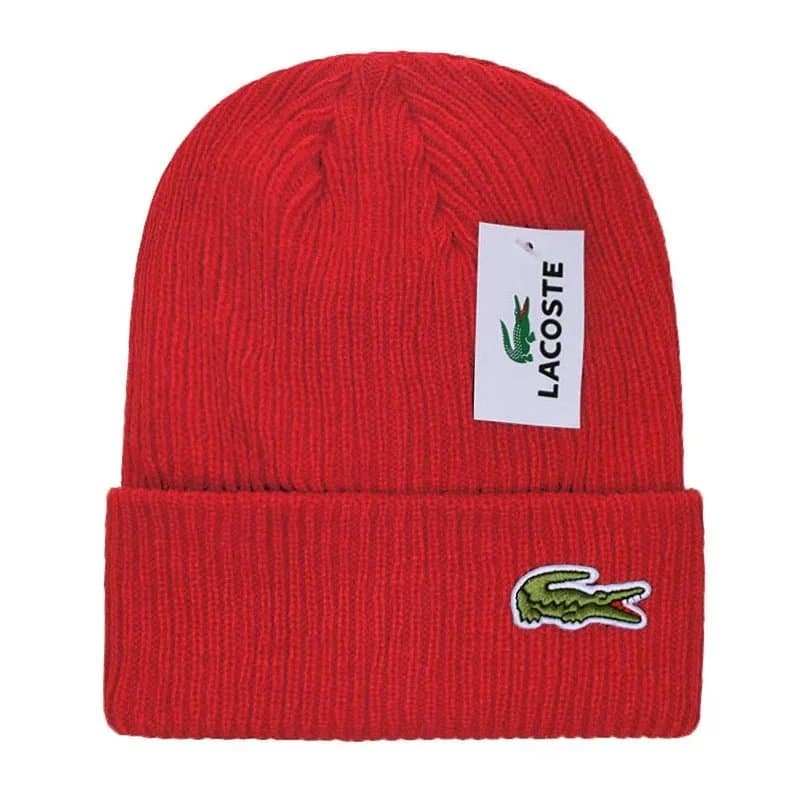 Moncler Ribbed Beanie Shield Patch — 14